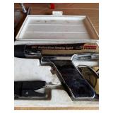 Automotive Garage Lot – Sears Penske Timing Light, 5-Gallon Air Tank, Flashlights & Shop Supplies
