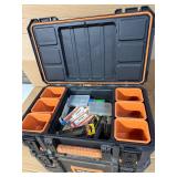RIDGID Pro Gear 2.0 Modular Tool Storage System – Loaded Toolbox & Organizer with Bins, Tray & Utility Tools