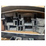 Firewood Rack Connectors – Approx. 12 Pieces – Build Custom Wood Storage Racks
