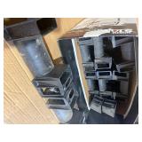 Firewood Rack Connectors – Approx. 12 Pieces – Build Custom Wood Storage Racks