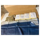Fabric & Home Décor Lot – JOYDECO Linen Textured Sheer Curtains, Upholstery Fabric & Material Remnants