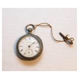Antique 1884 Elgin Pocket Watch with Paperwork