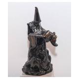 Wax Wizard & Dragon Figurine