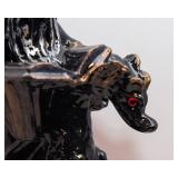 Wax Wizard & Dragon Figurine