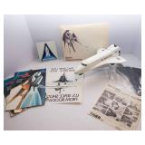 Vintage Space Shuttle Adventure Lot – Magazines, Toy & Cheerios Kit