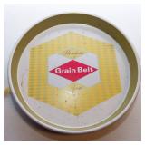 Vintage Grain Belt Beer Serving Trays – Set of 2