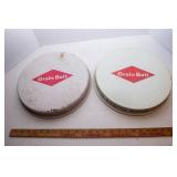 Vintage Grain Belt Beer Serving Trays – Set of 2