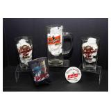 Leinenkugel’s Collectibles Lot – Glasses, Mug, Pin & Coozie