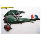 1975 Homco Metal Airplanes – Set of 3