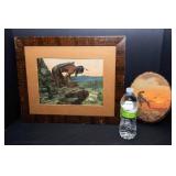 Native American Wall Art – Framed Print & Oval Native American Artwork