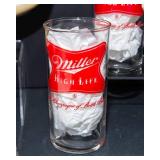 Miller High Life Collectibles Lot – Glasses, Napkins & Ducks Unlimited Stein