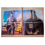 1980 Star Wars: The Empire Strikes Back Posters – Luke Skywalker & Darth Vader (Set of 2)