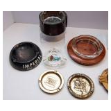 Vintage Ashtray Collection – Imperial Whisky, Burger King, Paul Bunyan & More