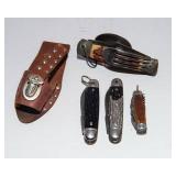 Multi-Tool Pocket Knives – Set of 5