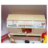 1967 Fisher-Price Play Family Farm Set – Farm Animals, Tractor & Fence