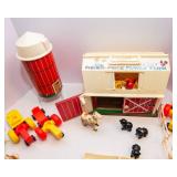 1967 Fisher-Price Play Family Farm Set – Farm Animals, Tractor & Fence