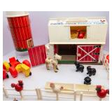 1967 Fisher-Price Play Family Farm Set – Farm Animals, Tractor & Fence
