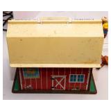 1967 Fisher-Price Play Family Farm Set – Farm Animals, Tractor & Fence