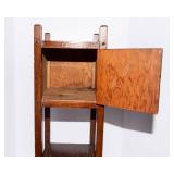 Vintage Small Side Table / Smoking Table