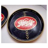 Blatz Beer Serving Trays – Set of 2 (12" Diameter)