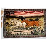 Vintage Horse Wall Rug Tapestry – 6