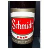 Schmidt Beer Collectibles Lot – Big Schmidty Coin Bank & More