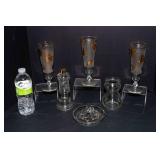 Clear Glassware Lot – Assorted Pieces