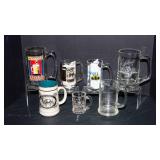 Variety of Glass Mugs – A&W, Schell’s, Busch Gardens & More