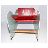 Vintage 1940s Handmade Children’s Rocking Sleigh Horse
