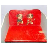 Vintage 1940s Handmade Children’s Rocking Sleigh Horse