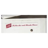 1968 Schlitz Beer Lighted Table Caddy & Napkin Holder