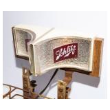 1968 Schlitz Beer Lighted Table Caddy & Napkin Holder