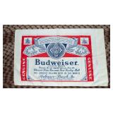 Budweiser Collectibles Lot – Beach Towel, Tablecloth, Coasters & More