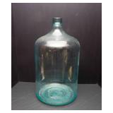 Vintage Carboy Bottle Jug – Blue Tinted (Approx. 5 Gallon)