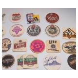 Vintage Beer Coaster Collection – Assorted Lot