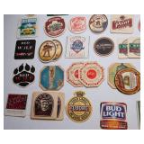 Vintage Beer Coaster Collection – Assorted Lot