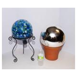 Garden Gazing Balls – Set of 2