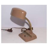 Tan Gooseneck Lamp