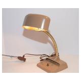 Tan Gooseneck Lamp