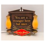 Vintage Grain Belt Lighted Beer Sign