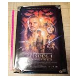 Star Wars: Episode I – The Phantom Menace Original Movie Poster (Version B) & Pin