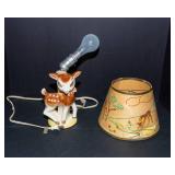 Vintage Deer Lamp