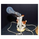 Vintage Deer Lamp