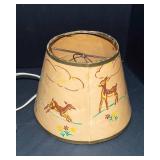 Vintage Deer Lamp