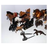 Vintage Horse Figurines – Large Assorted Collection - Including Two Breyer Horses