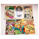 Assorted Comic Book Lot – Includes Action Comics #1 First Appearance of Superman 1938 Re-Issue (Printed in 1987, Nestle Promo)