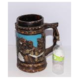 Vintage Giant Chalkware Stein – 12.5"