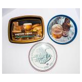Assorted Beer & Soda Trays – Mixed Breweriana Lot