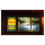 Vintage Hamm’s Beer Scene-O-Rama Motion Lighted Sign (1960s/1970s)