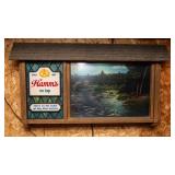 Vintage Hamm’s Beer Scene-O-Rama Motion Lighted Sign (1960s/1970s)